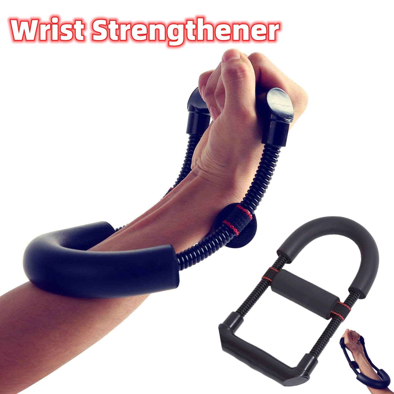 Adjustable Forearm and Wrist Strengthener for Hand Grip Training.