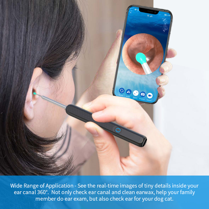 NE3 Wireless Visual Ear Wax Removal Tool with LED Camera.