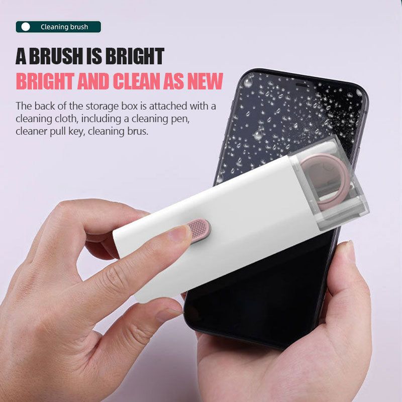 Multifunctional Bluetooth Headset and Keyboard Cleaning Kit with Keycap Puller.