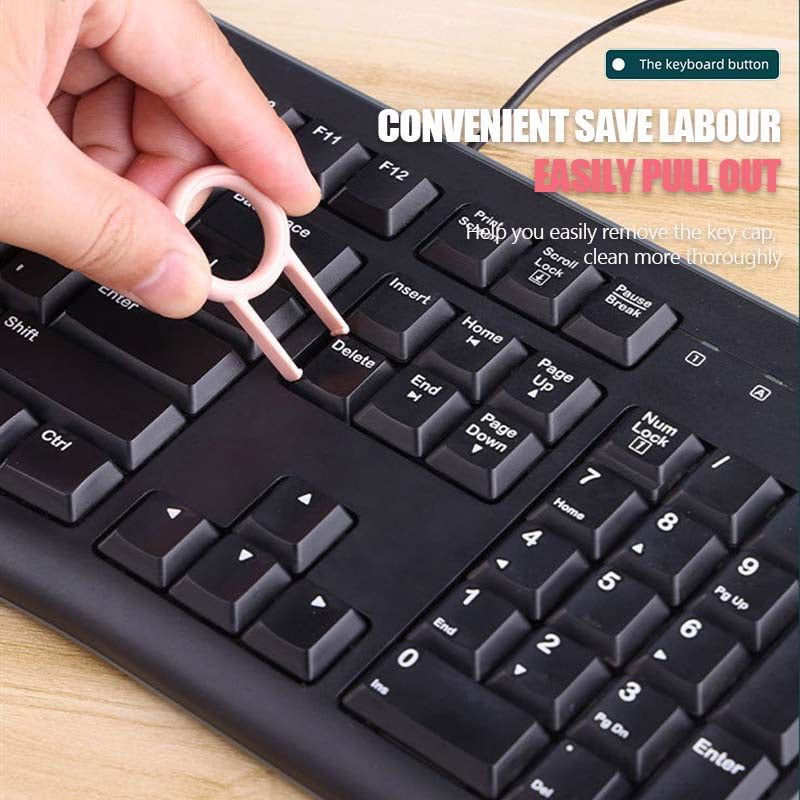 Multifunctional Bluetooth Headset and Keyboard Cleaning Kit with Keycap Puller.