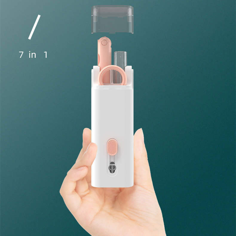 Multifunctional Bluetooth Headset and Keyboard Cleaning Kit with Keycap Puller.