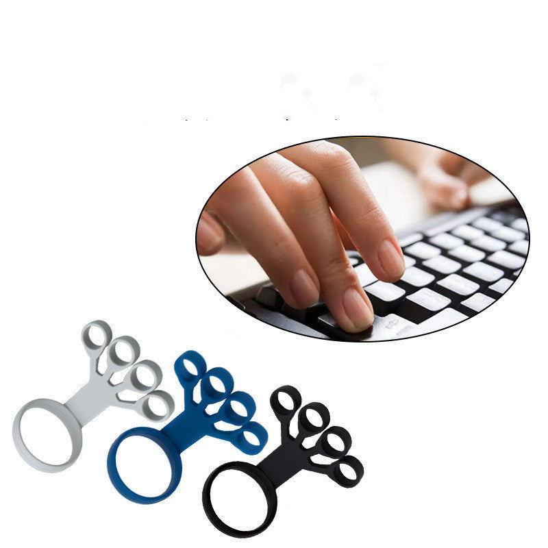 Silicone Finger Stretcher and Hand Grip Strengthening Trainer.