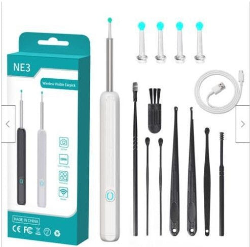 NE3 Wireless Visual Ear Wax Removal Tool with LED Camera.