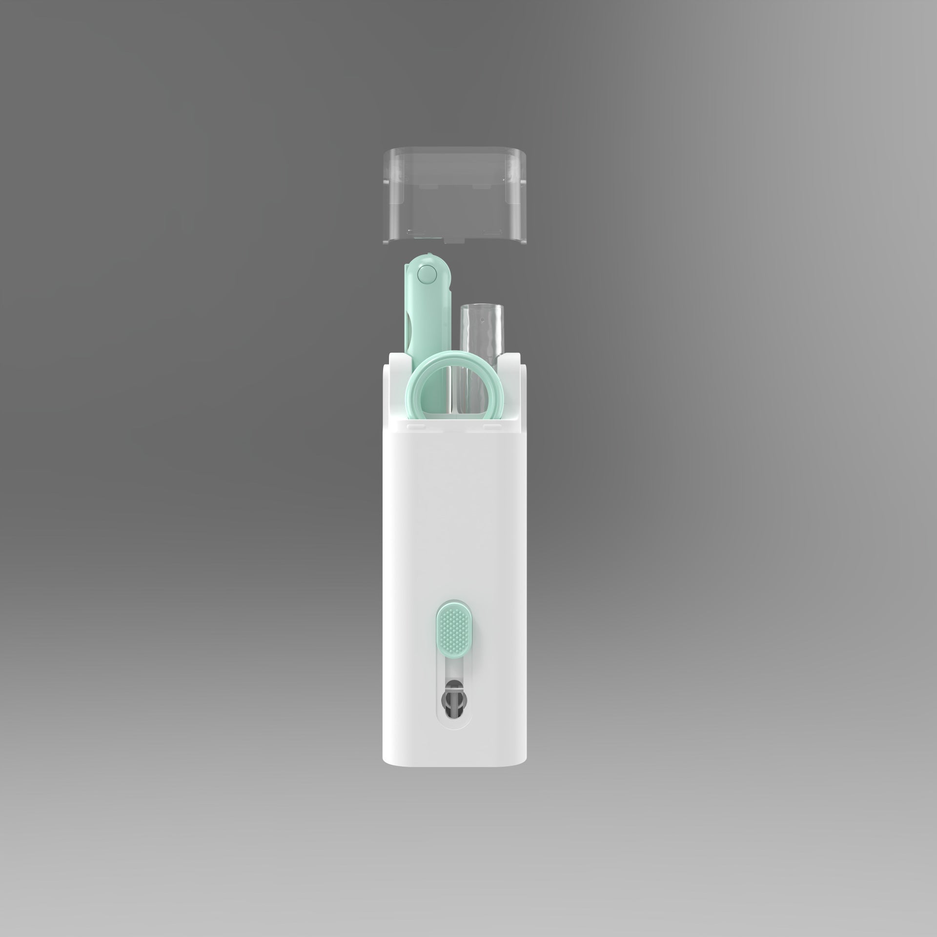 Multifunctional Bluetooth Headset and Keyboard Cleaning Kit with Keycap Puller.