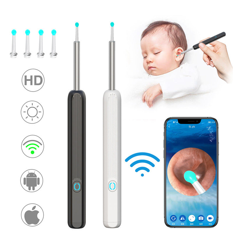 NE3 Wireless Visual Ear Wax Removal Tool with LED Camera.