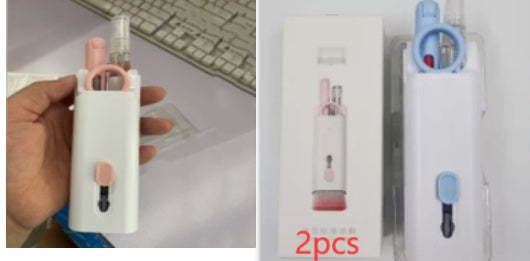 Multifunctional Bluetooth Headset and Keyboard Cleaning Kit with Keycap Puller.