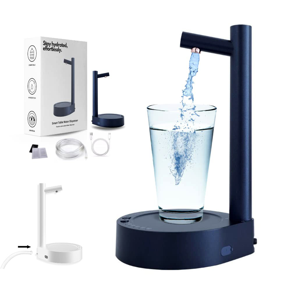 Electric Rechargeable Automatic Desktop Gallon Water Bottle Dispenser.