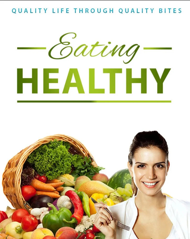 Eating Healthy E-Book & Video Course: PLR/MRR Weight Loss Niche (Digital Download)